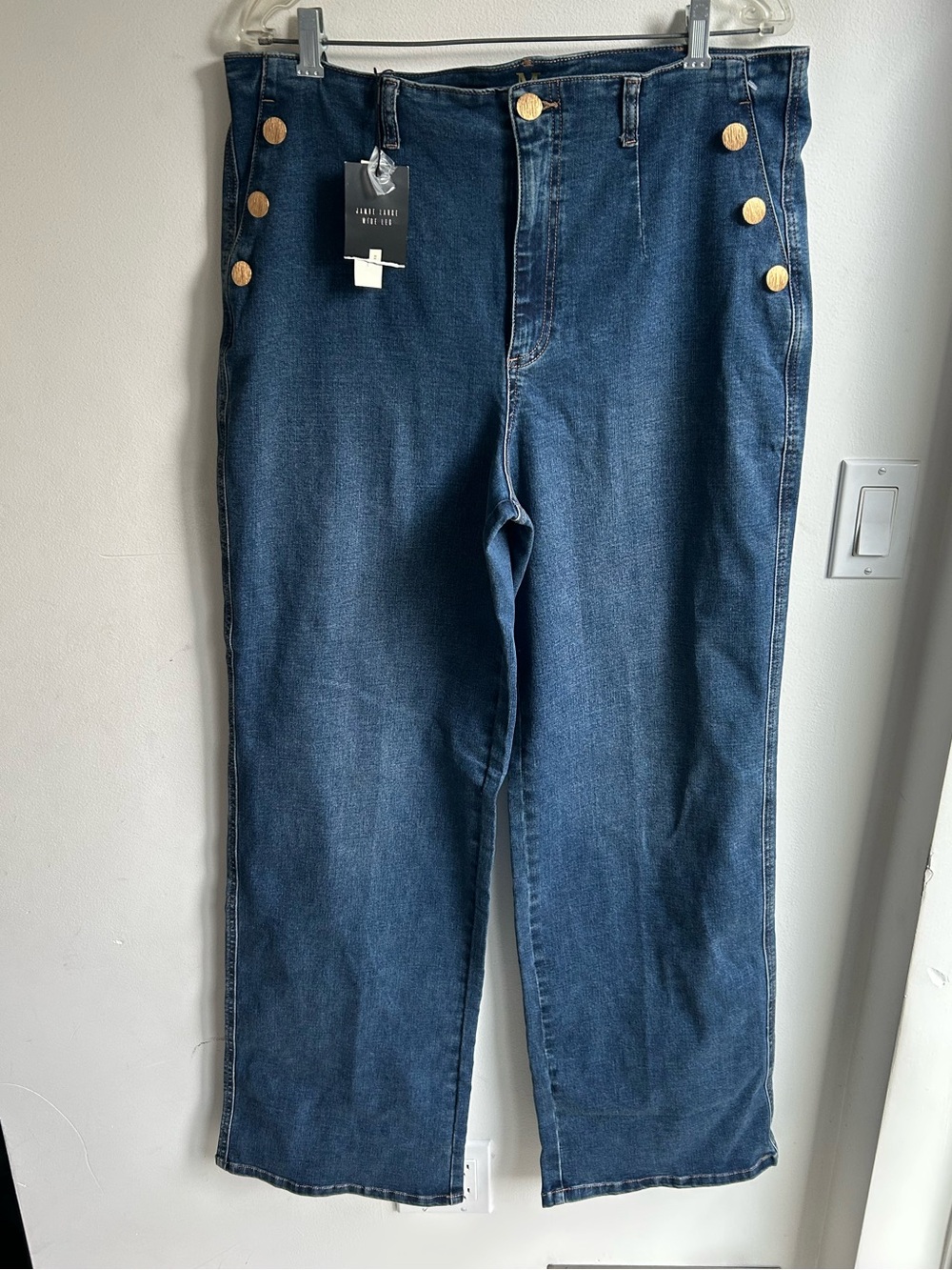 Melanie Lyne  wide leg jeans. Size 16. New with tags!